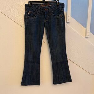 Frankie B. Flare Jeans - Dark Blue